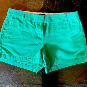 J Crew Kelly Green shorts